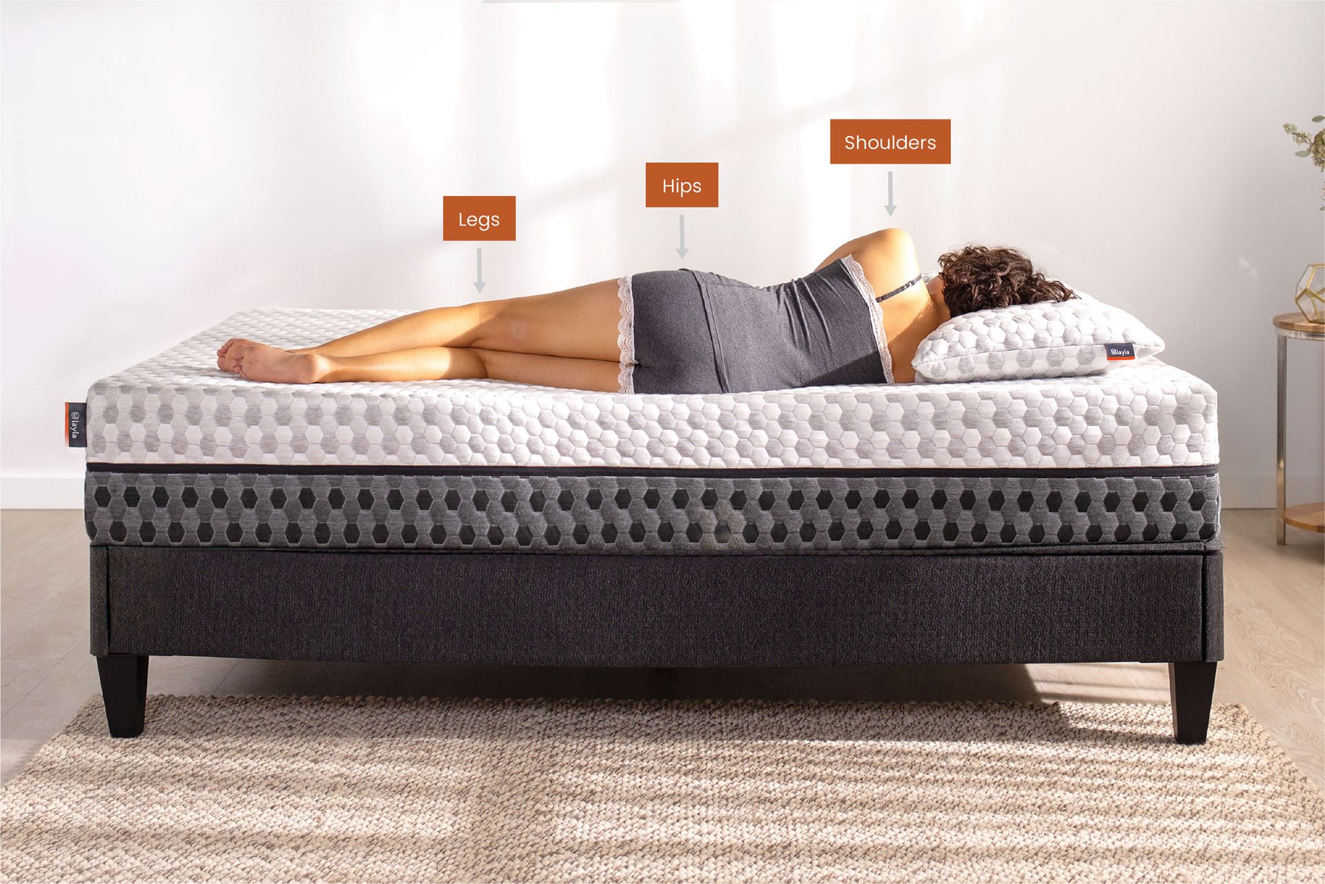 High-Resilience Copper Memory Foam for better sleep and more value