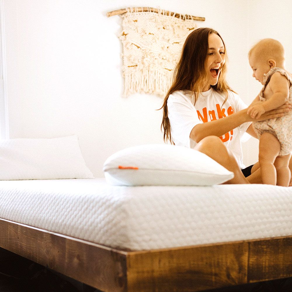 Made with foams that feel good, and you can feel good about.<sup>&reg;</sup>